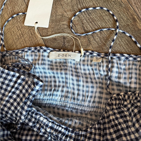 Doen Dresses & Skirts - DÔEN Gingham Rosaria dress